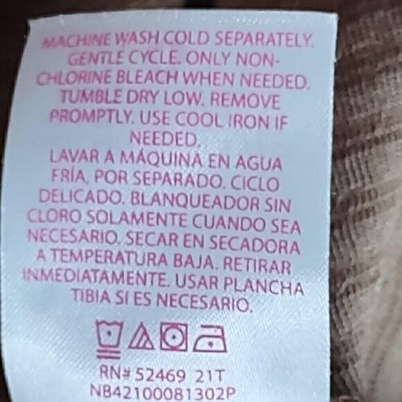 No Boundaries Brown Elastic Waist Hoodie & Pants. Hoodie Sz 21 Pants Sz 19 (NWT) - Picture 16 of 16